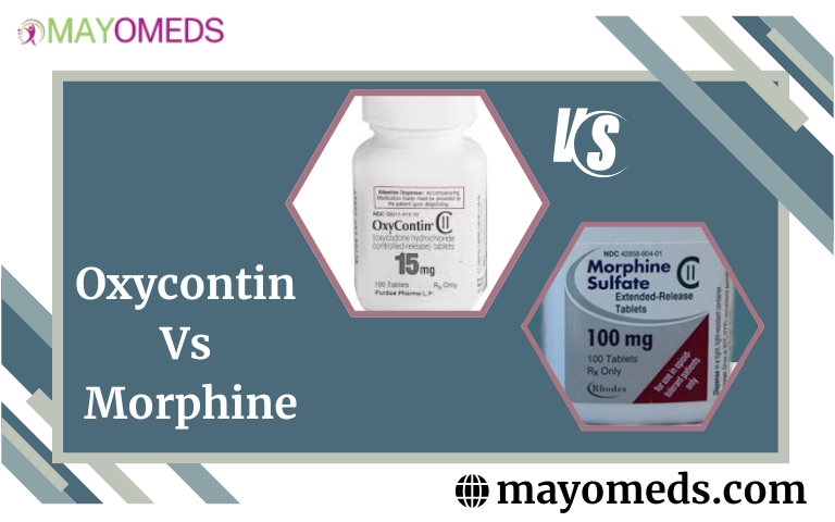 Oxycodone Vs Morphine